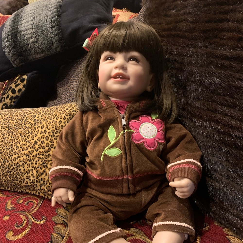 Adora 20" Workout Chic brunette Vinyl toddler doll